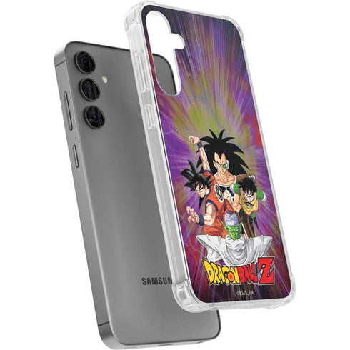 Dragon Ball Z Saiyan Saga Galaxy S24 Plus Clear Case